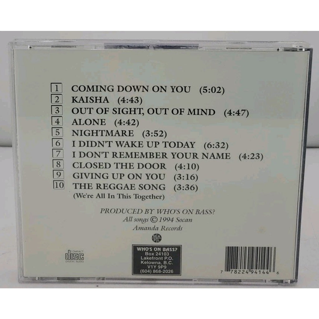 Who's On Bass Amanda Records CD
