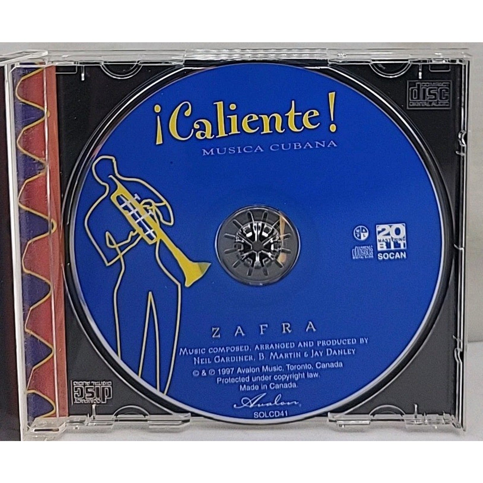 Caliente!-Musica Cubana by Zafra (CD, 1999)