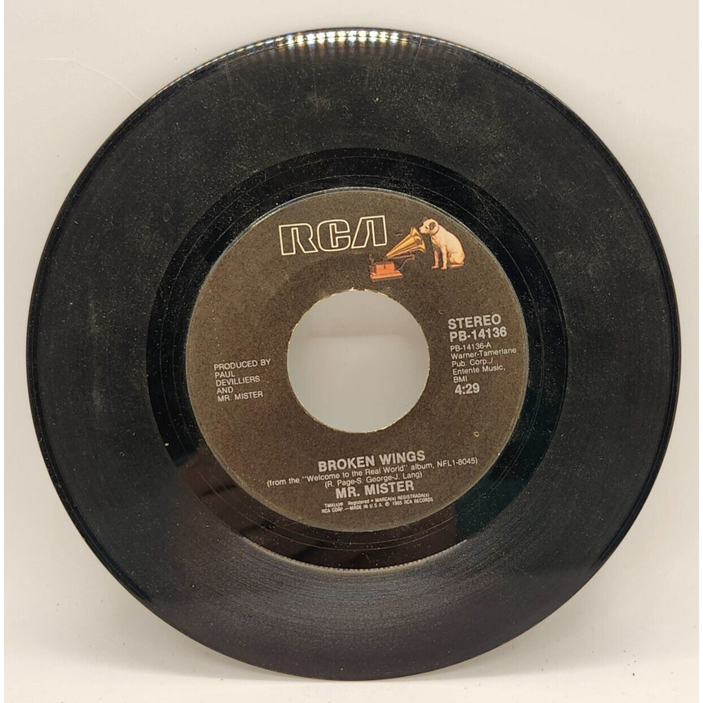Uniform of Youth / Broken Wings by Mr. Mister (Record) - PB-14136