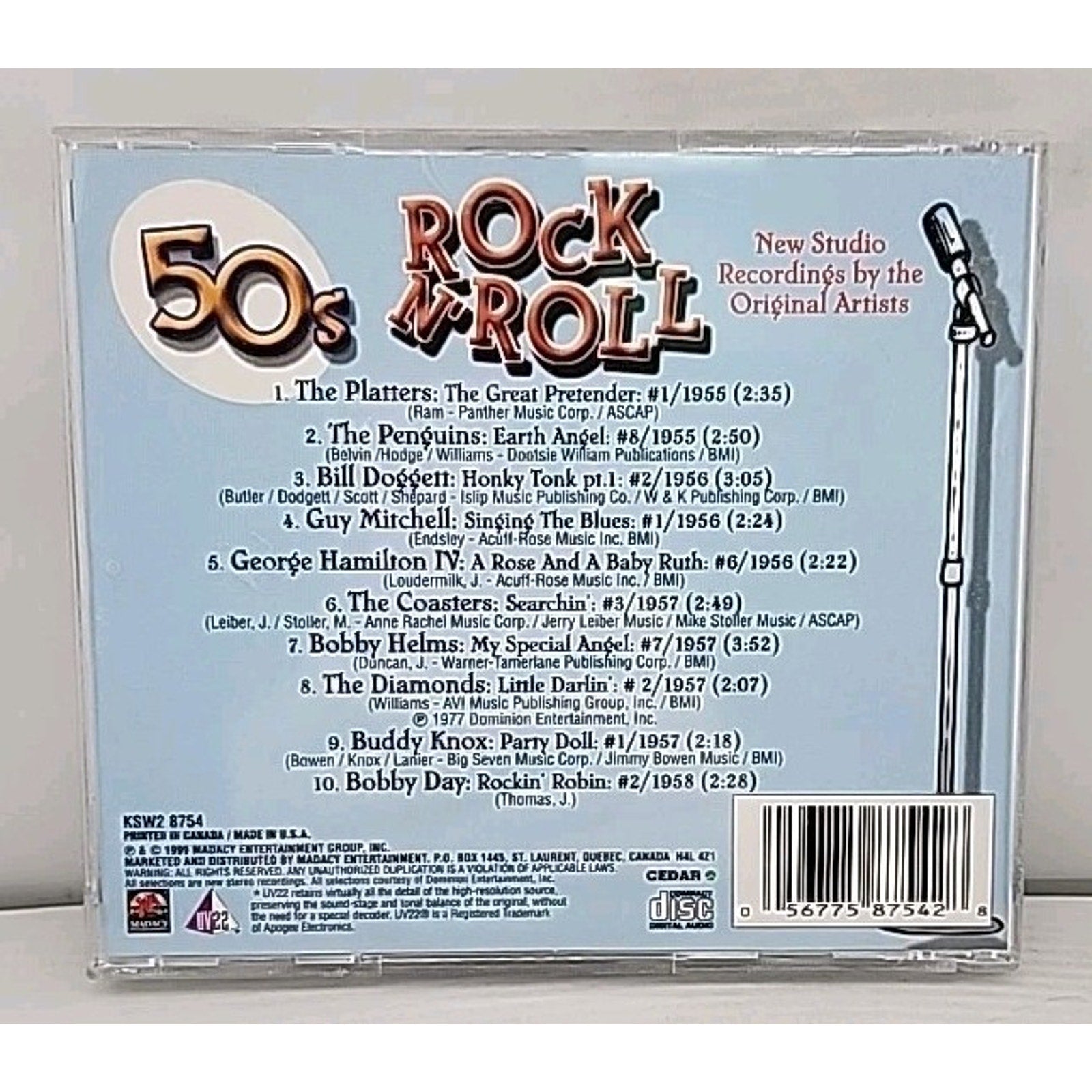 50's Rock N Roll by Various (CD, 2000)