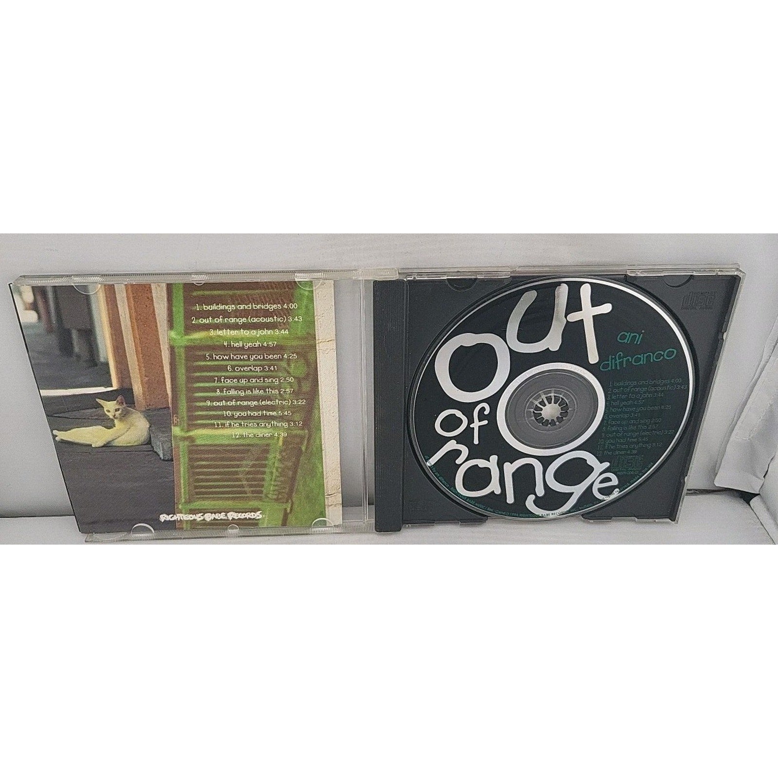Out of Range by Ani Difranco (CD, 1994)