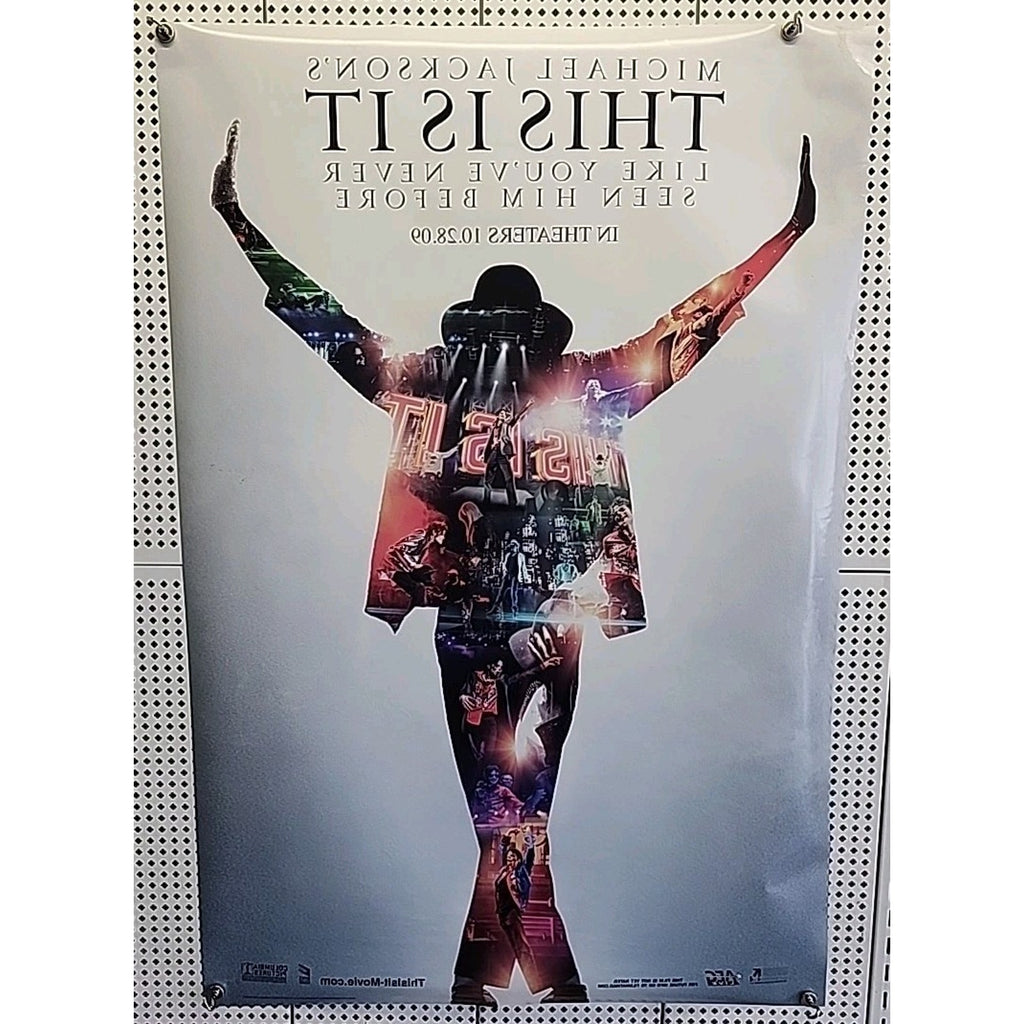 This Is It 2009 Double Sided Original Movie Poster 27" x 40"