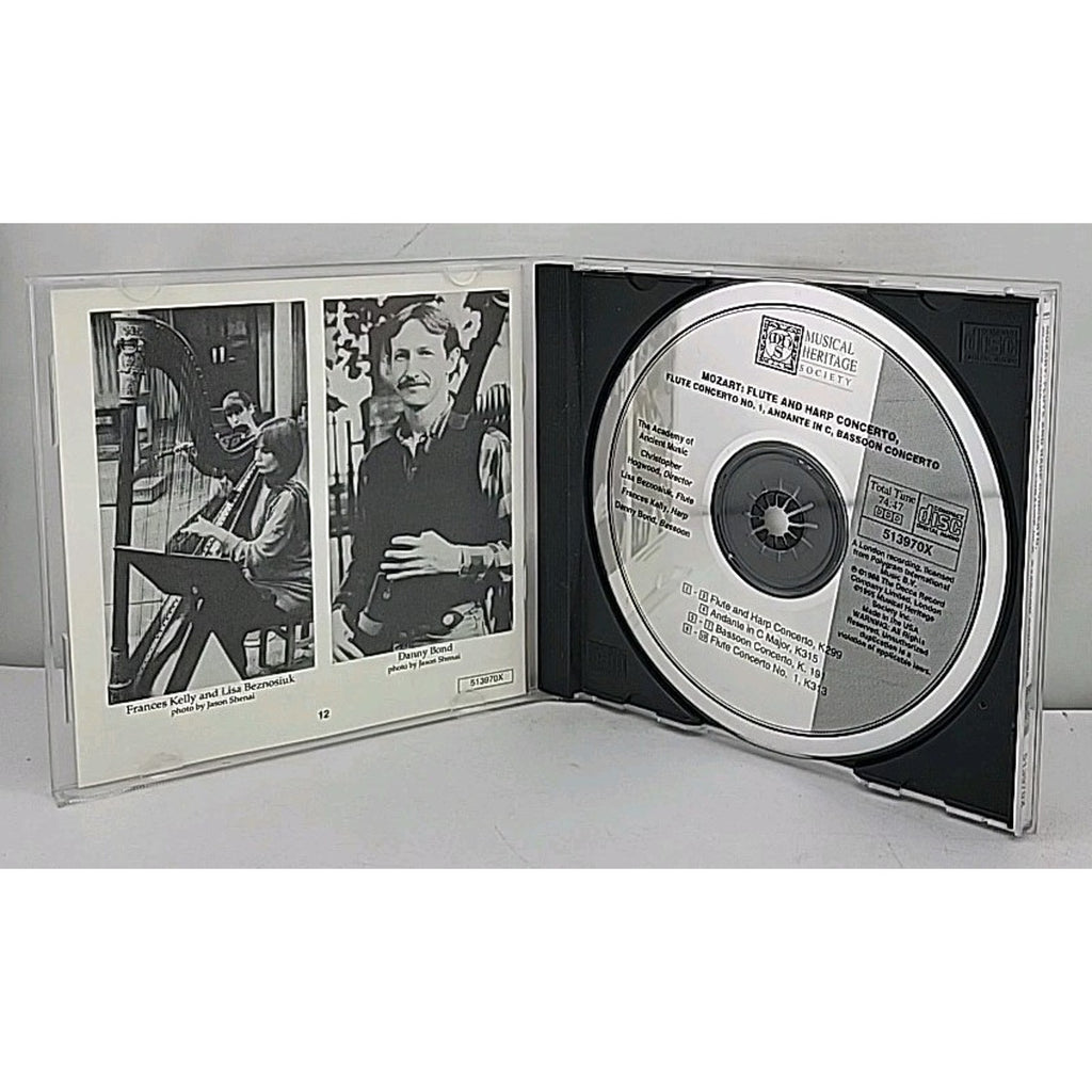 Mozart: Flute & Harp Concerto, Flute Concerto No. 1, Andante In C & Other (CD)