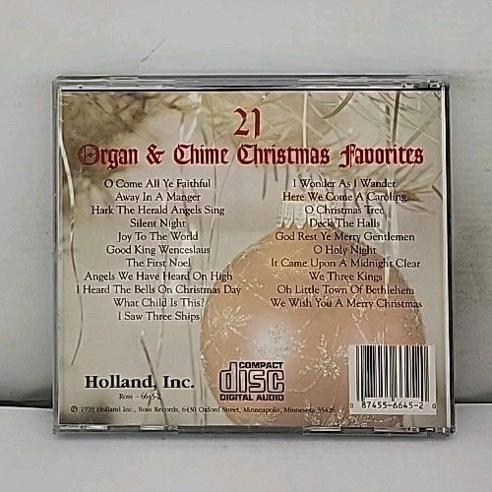 Organs and Chimes Christmas by Various (CD, 2006)