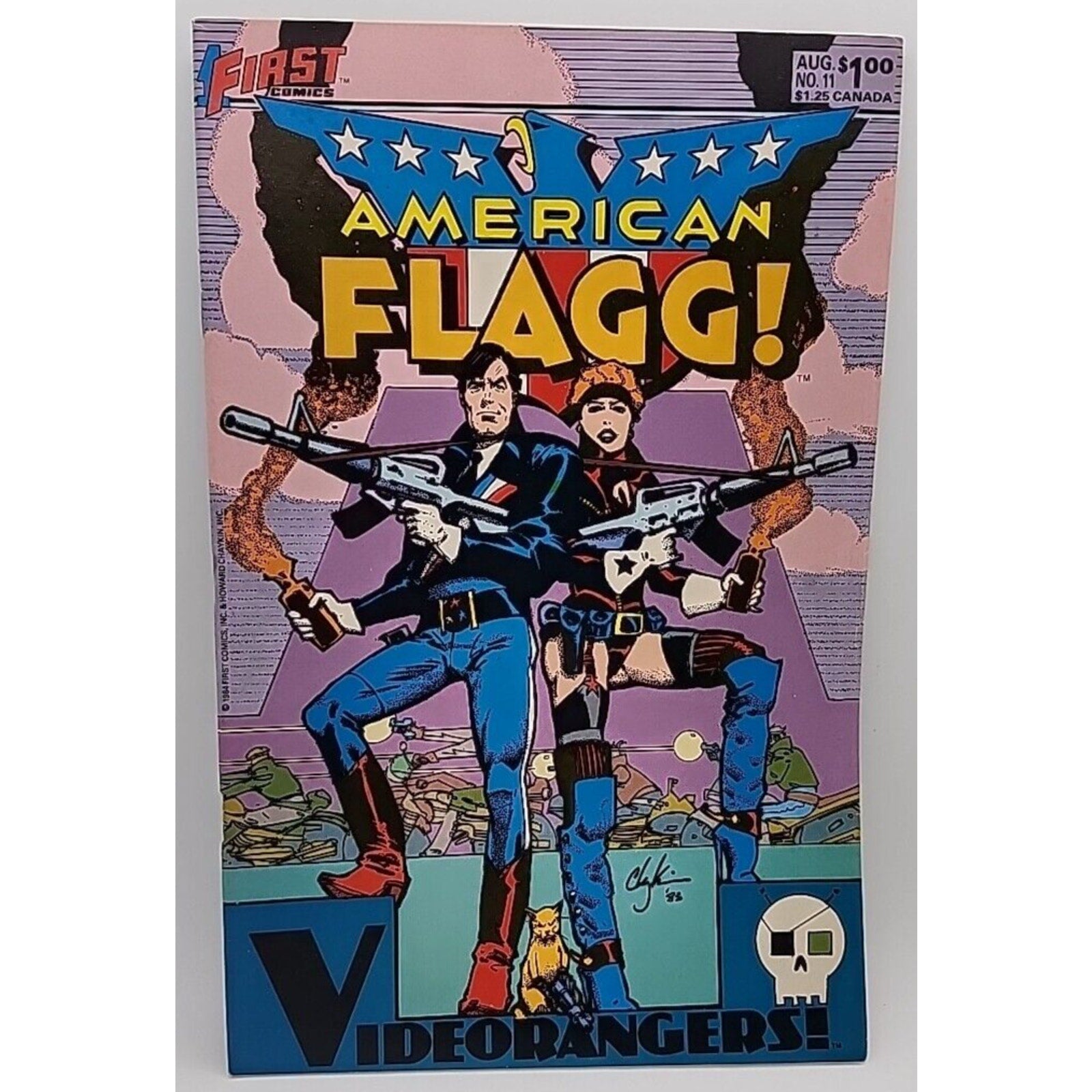 American Flagg #11 1984 First Comics Howard Chaykin Comic Book