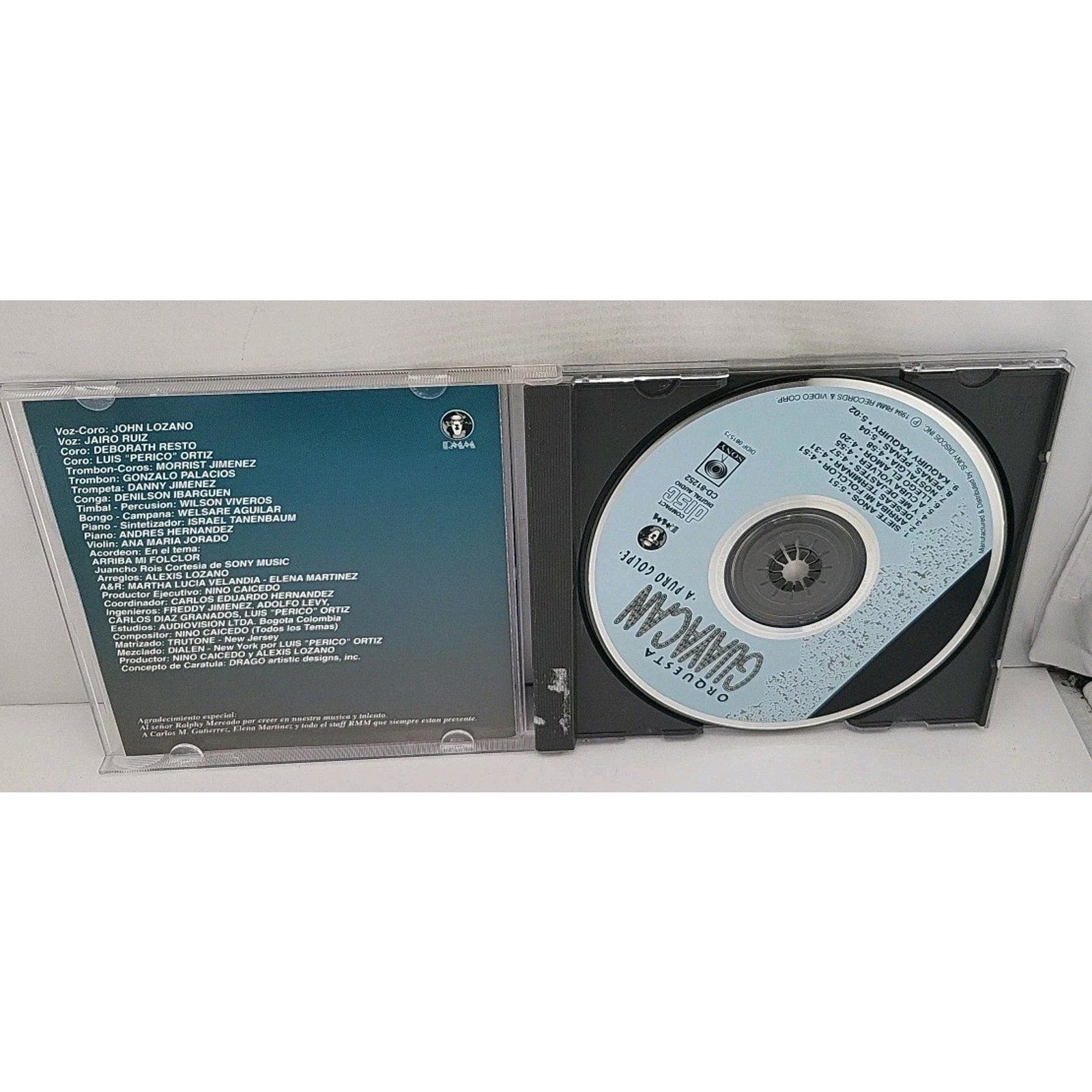Orquesta Guayacan a Puro Golpe Latin Music CD Album