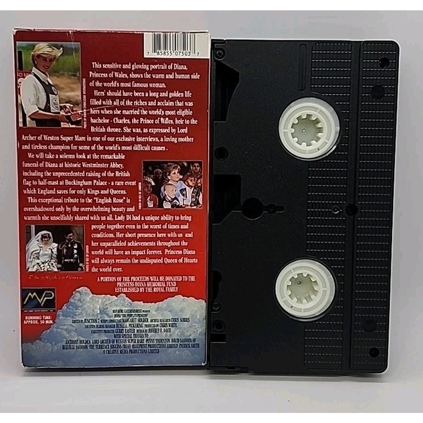 Diana: The Peoples Princess (VHS, 1997)