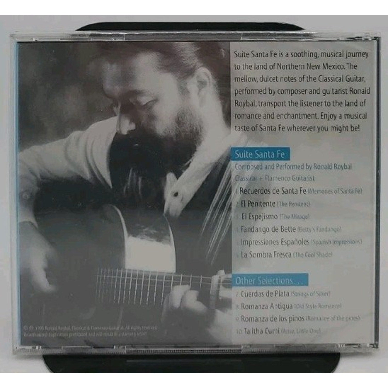 Suite Sante Fe Ronald Roybal Classical Flamenco Guitarist CD 1996 *Brand New*