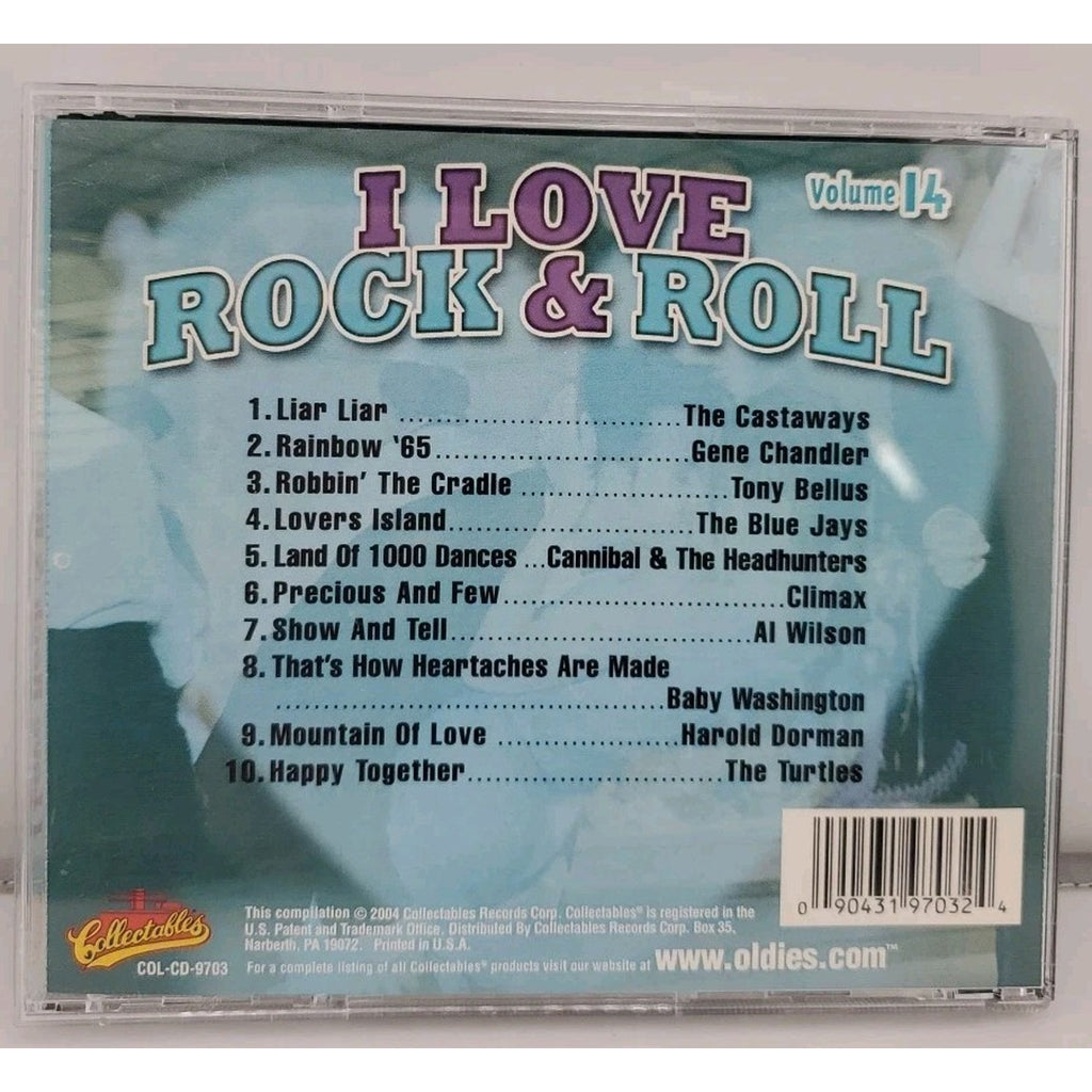 I Love Rock N Roll, Vol. 14 by Various (CD, 2004)