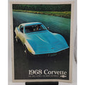 1968 Chevrolet Corvette Original Sales Brochure