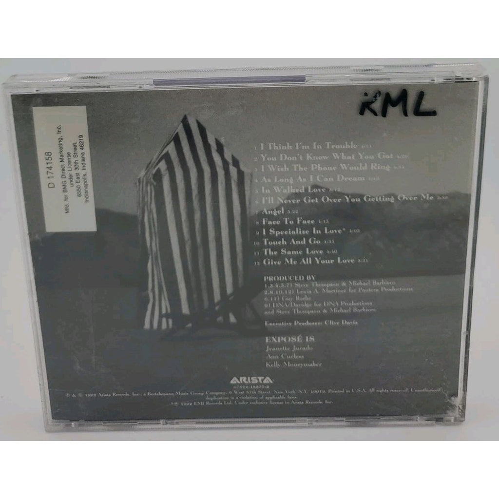 Exposé by Exposé (CD, Oct-1992, Arista)