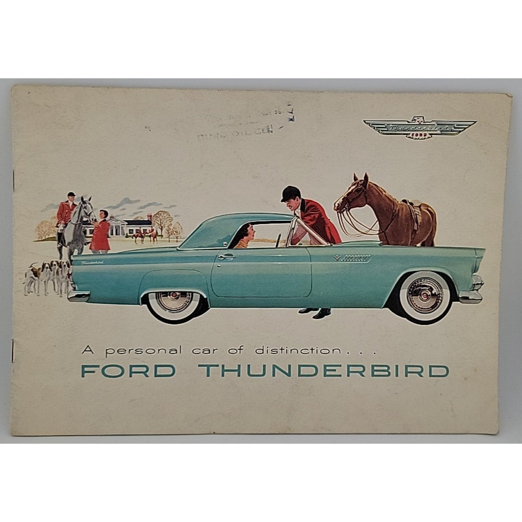 1955 Ford Thunderbird Dealer Sales Brochure
