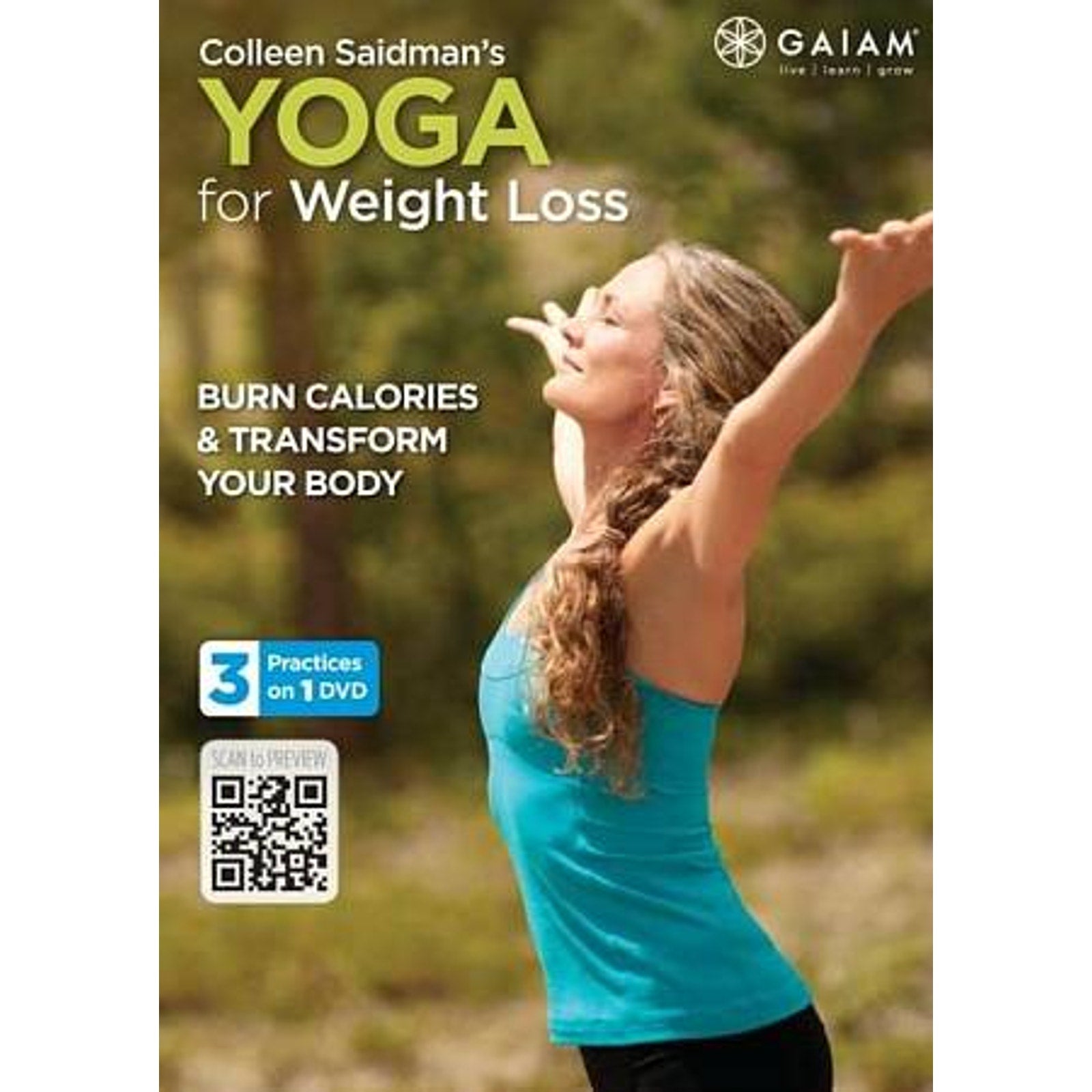 Colleen Saidmans Yoga for Weight Loss (DVD, 2012)