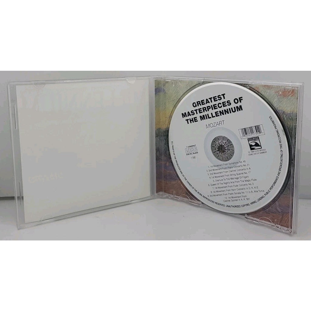 Greatest Masterpieces of the M by W.A. Mozart (CD, 2000)
