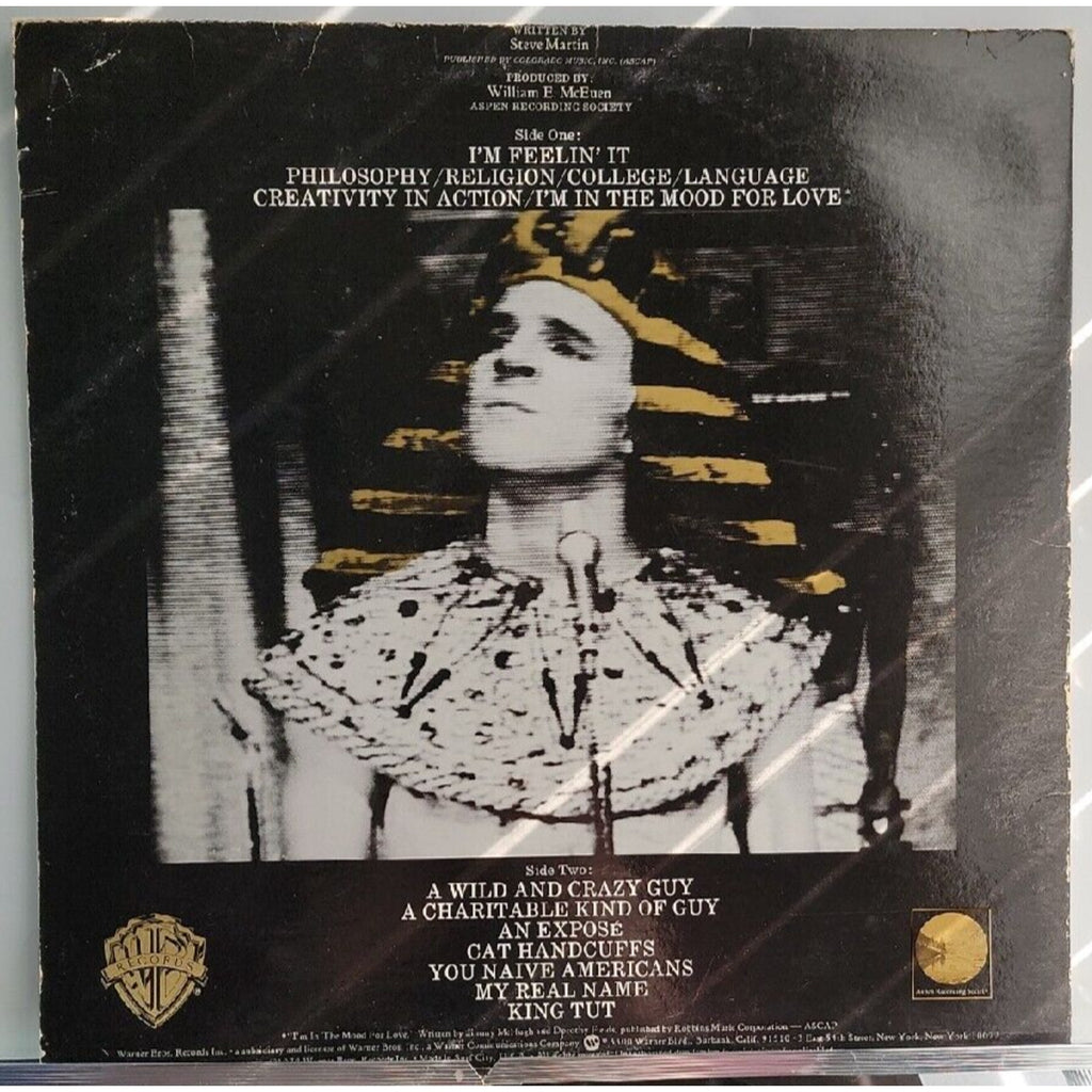 Steve Martin - A Wild And Crazy Guy (1978 Warner HS 3238) (Record)