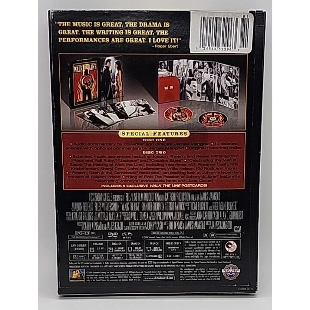 Walk the Line (DVD, 2006, 2-Disc Set, Collectors Edition Widescreen)