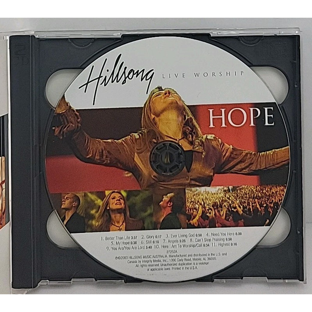 Hillsong Hope Live Worship 2 CD Album