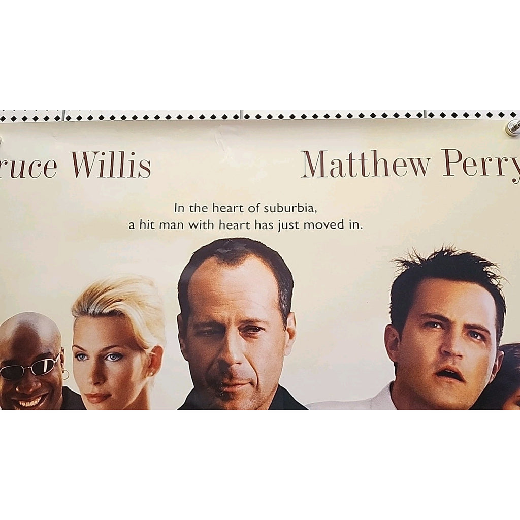 The Whole Nine Yards Original Movie Poster DS 27x40 Matthew Perry Bruce Willis