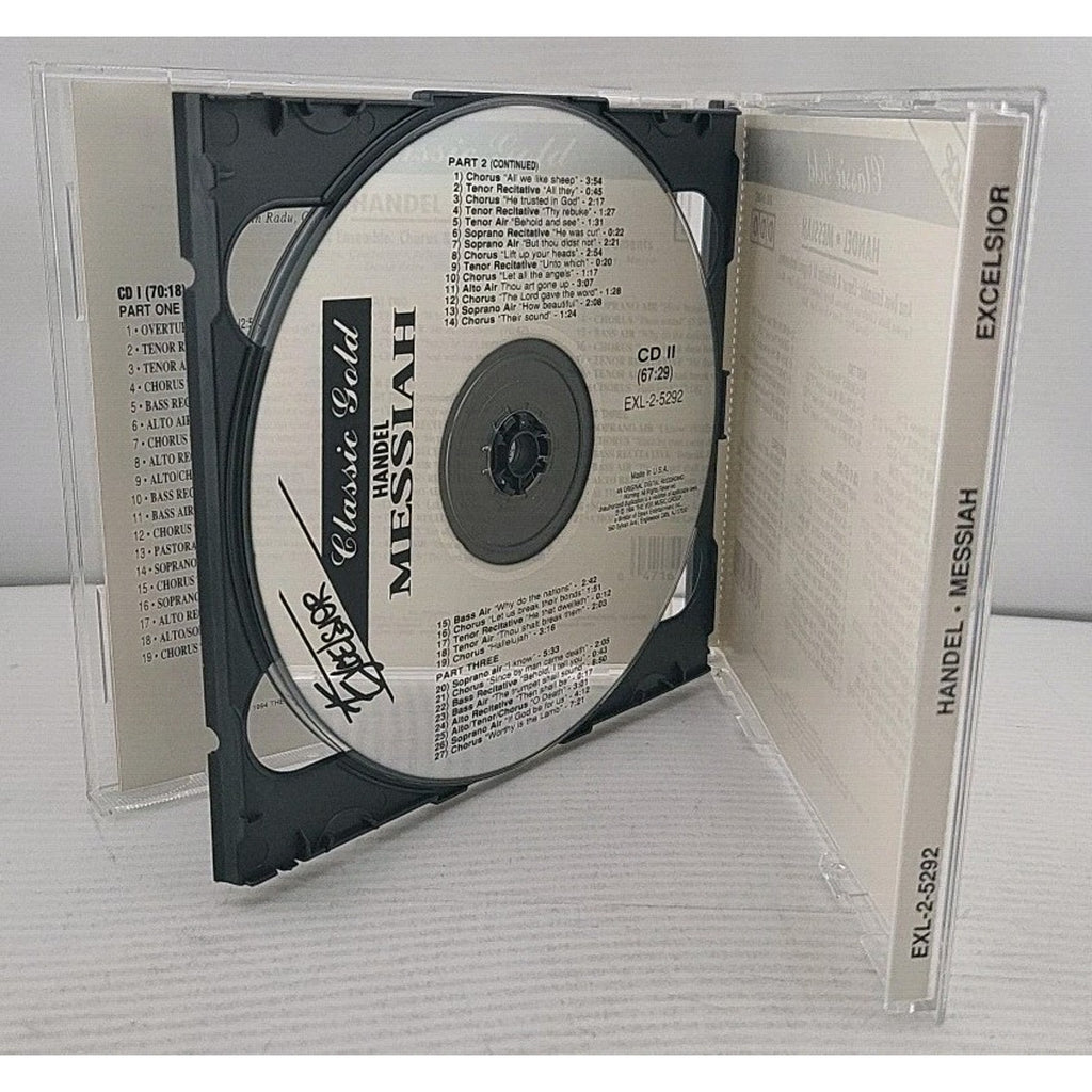 Handel Messiah 2 CD Set Ama Deus Ensemble Classic Gold