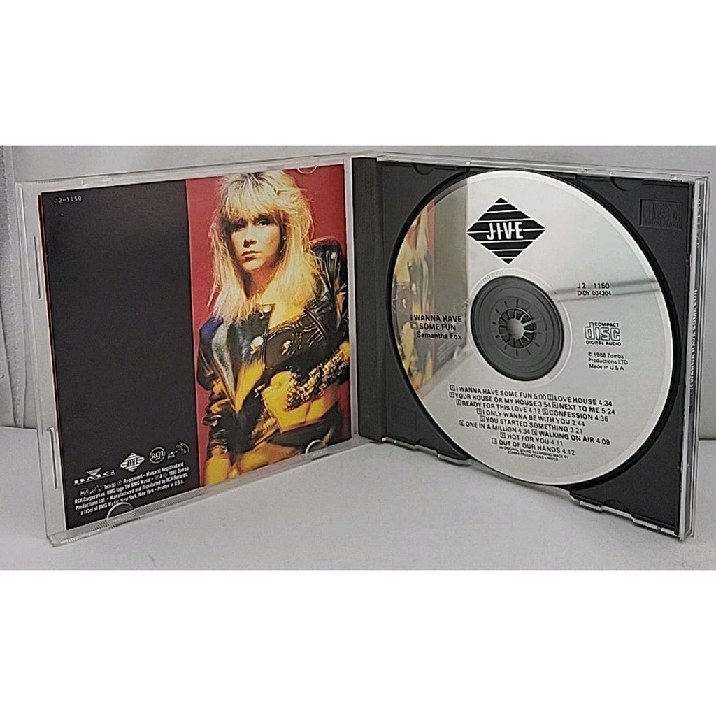 I Wanna Have Some Fun by Samantha Fox (CD, 1990)