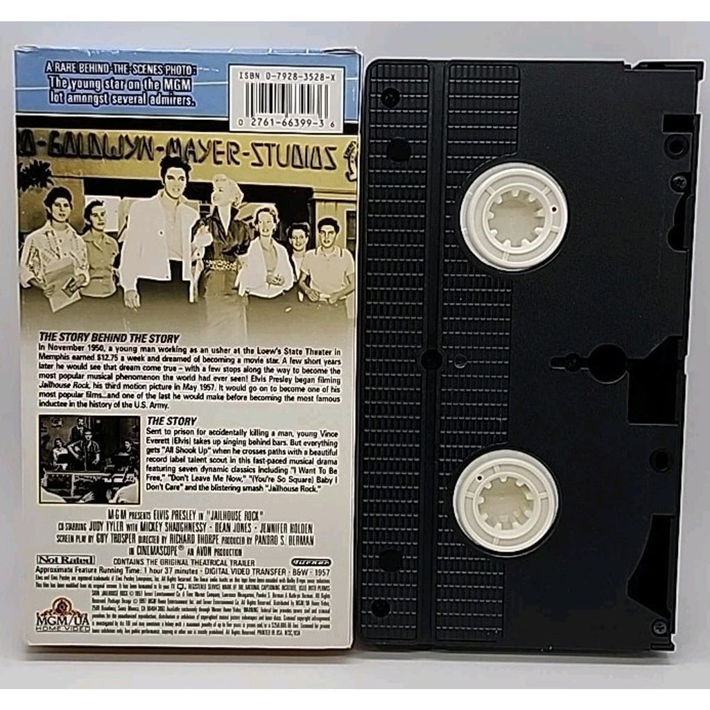 Elvis Jailhouse Rock (VHS, 1997, Includes Original Theatrical Trailer)