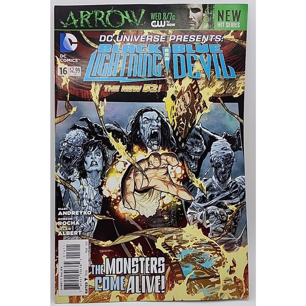 DC Black Lightning & Blue Devil Comic Books #16 [Paperback] The New 52! 2013