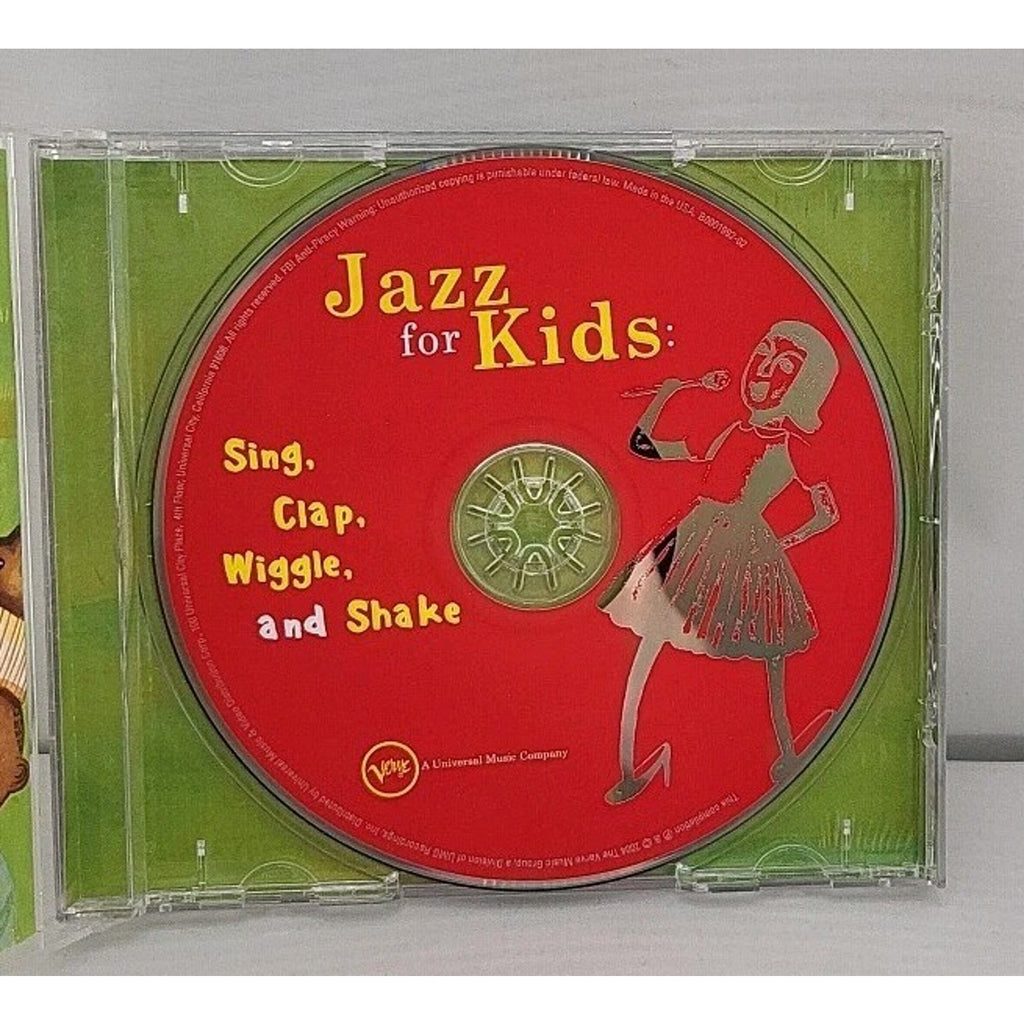 Jazz for Kids: Sing, Clap, Wiggle and Shake by Various (CD, 2004)