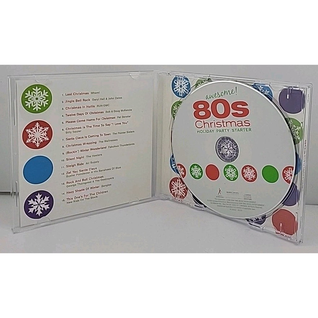 Awesome 80s Christmas Holiday Party Starter CD