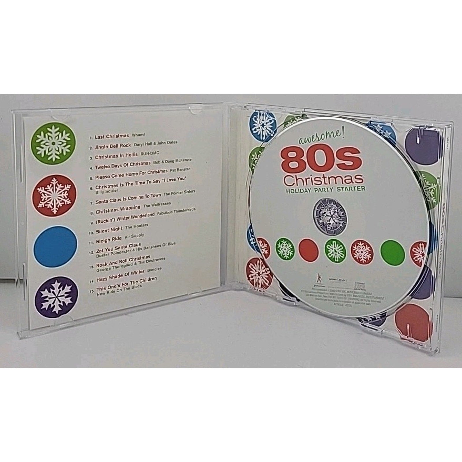 Awesome 80s Christmas Holiday Party Starter CD
