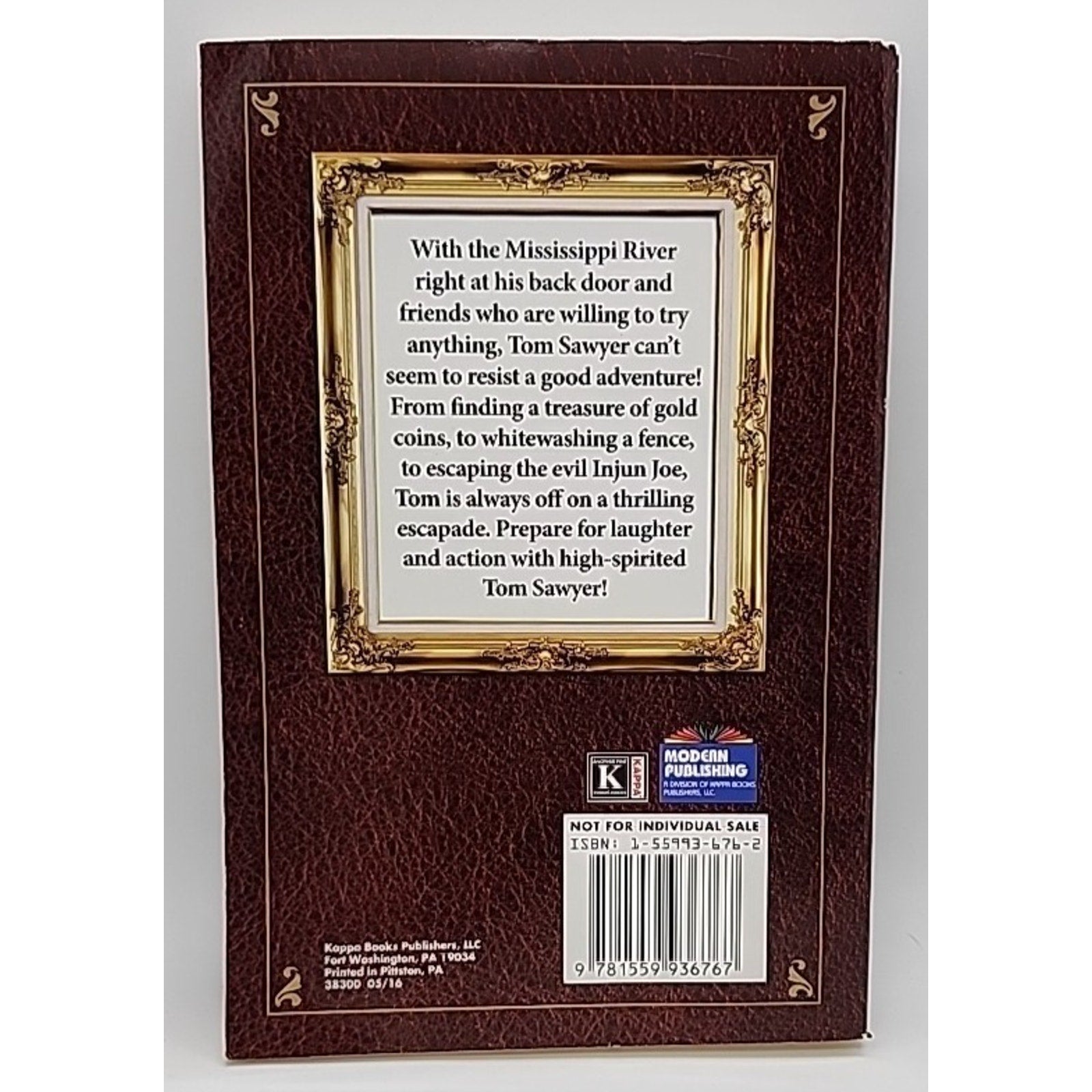 The Adventures Of Tom Sawyer By Mark Twain - Paperback.