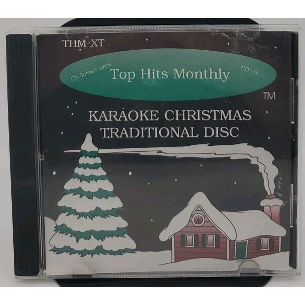 Top Hits Monthly Karaoke Disc THM-X01 Traditional Christmas CD+G 15 Track