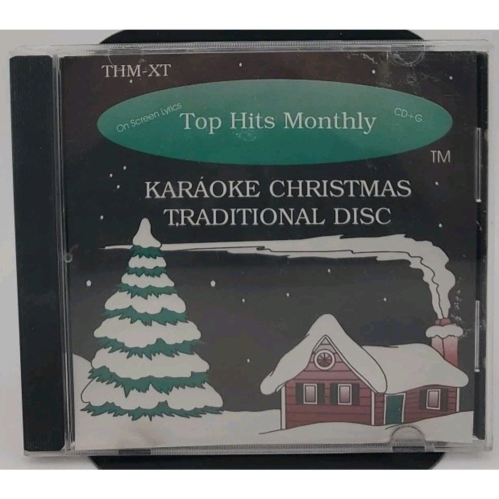 Top Hits Monthly Karaoke Disc THM-X01 Traditional Christmas CD+G 15 Track