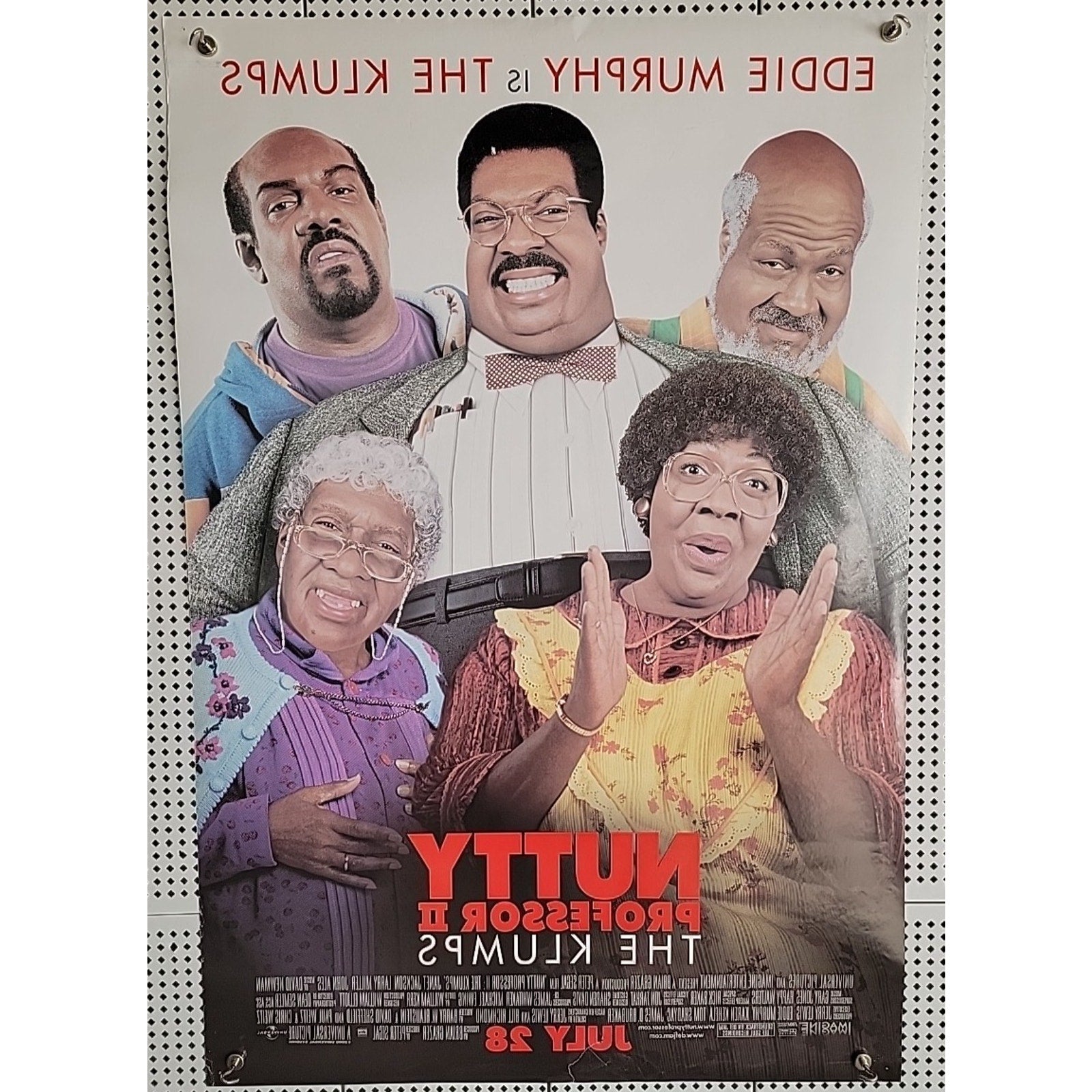 Nutty Professor II The Klumps 2000 Original Movie Poster 27x40 Rolled DS