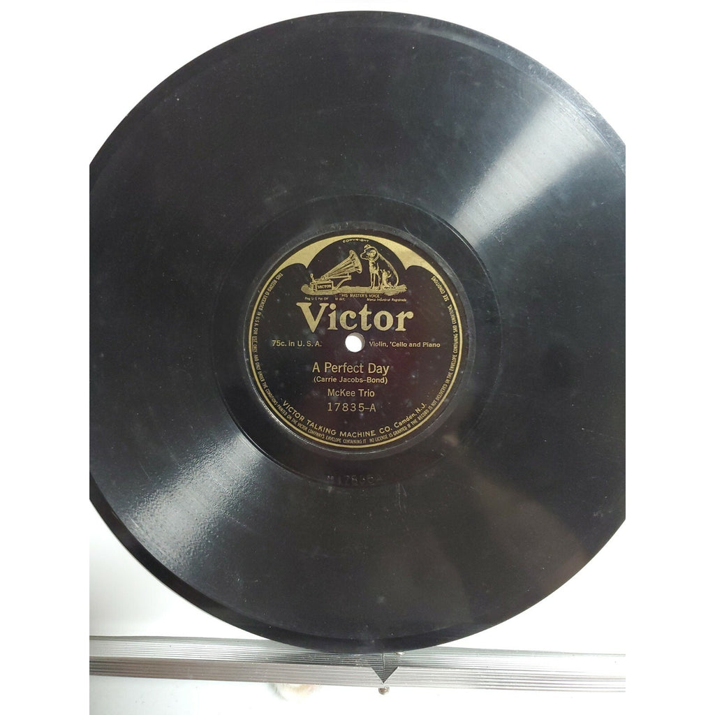 McKEE TRIO A Perfect Day, Mother Machree VICTOR 17835 A&B