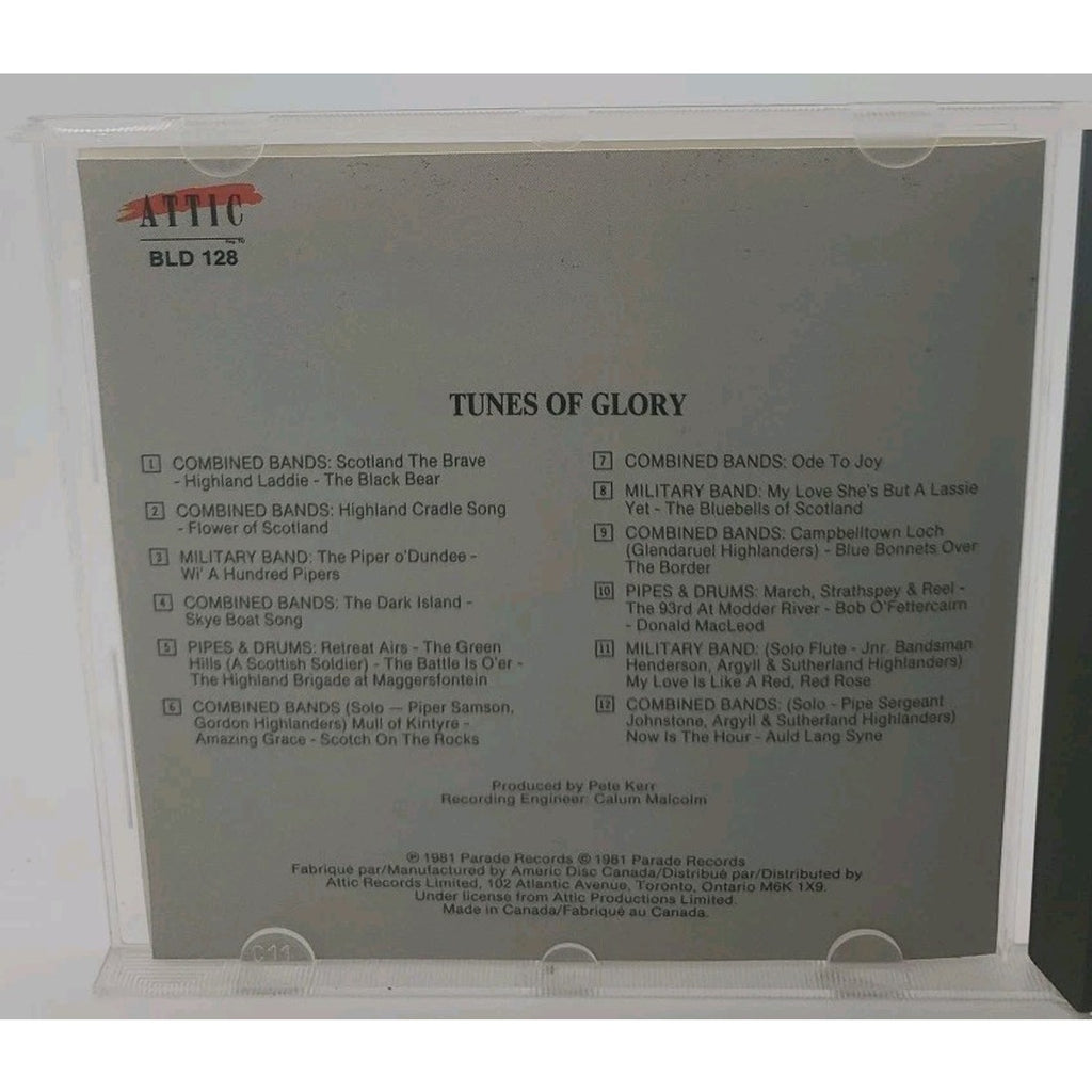 Tunes of Glory: 26 All Time Scottish Favourites CD