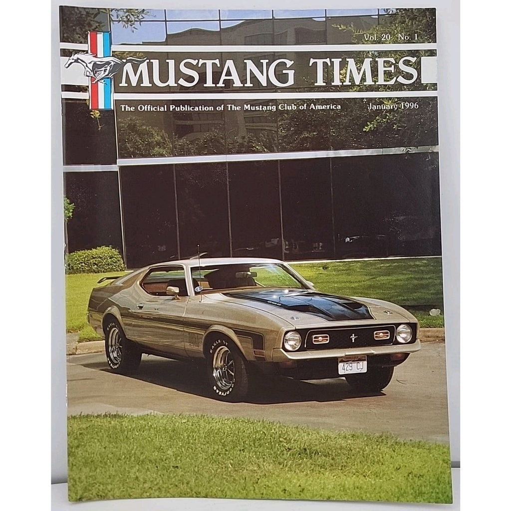 Mustang Times Magazine - January 1996 - Vol. 20 No. 1
