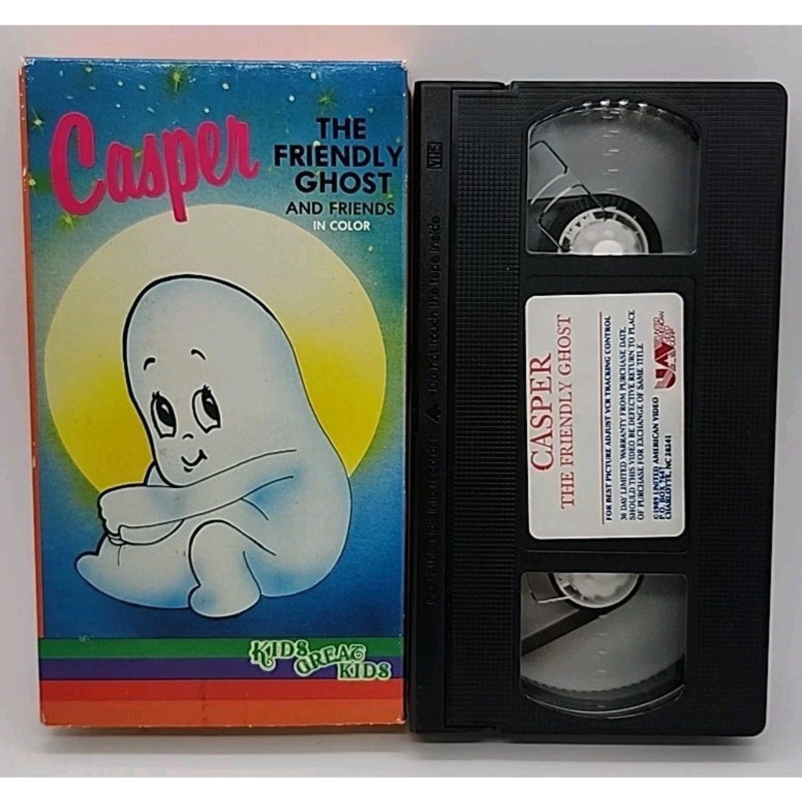 Casper The Friendly Ghost And Friends - Cartoon Classics (VHS)
