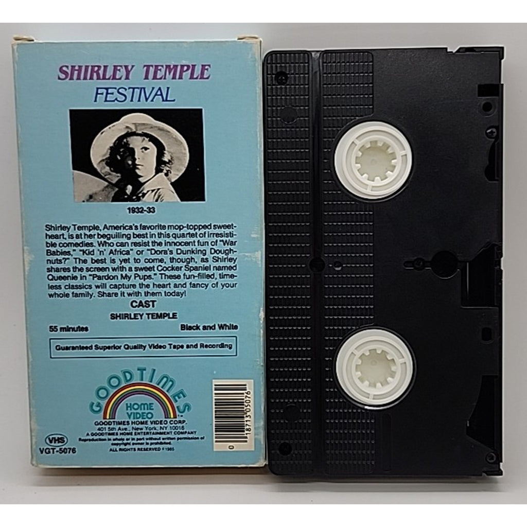 Shirley Temple Festival (VHS, 1932-1933)
