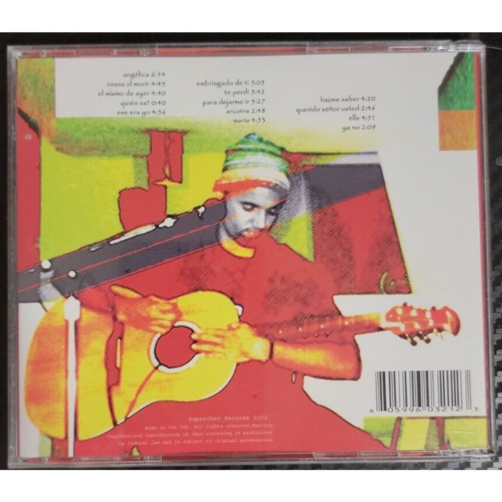 Checo Colón La Crayola Eléctrica Superchec Records CD (2002) US