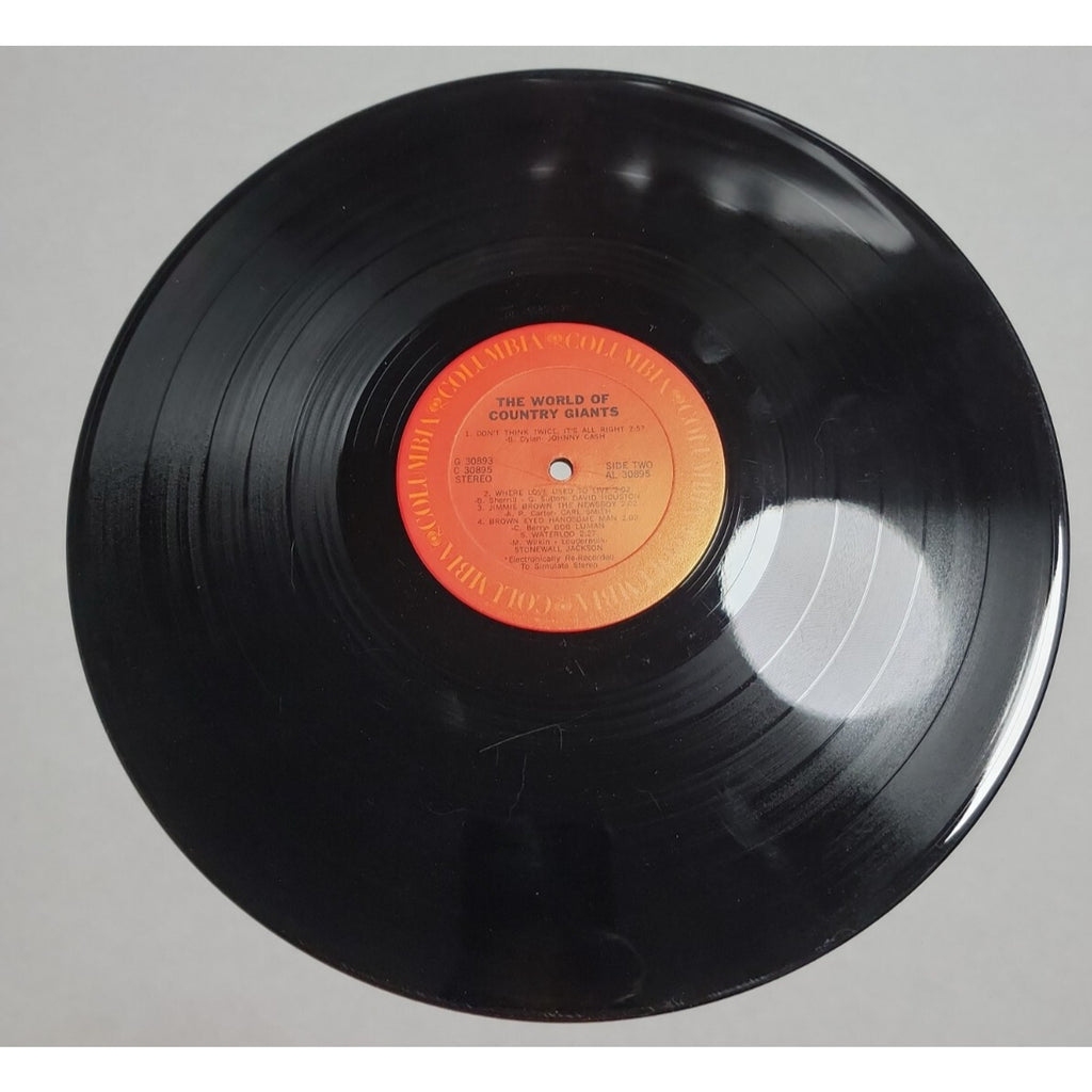The World Of Country Giants Vinyl Record