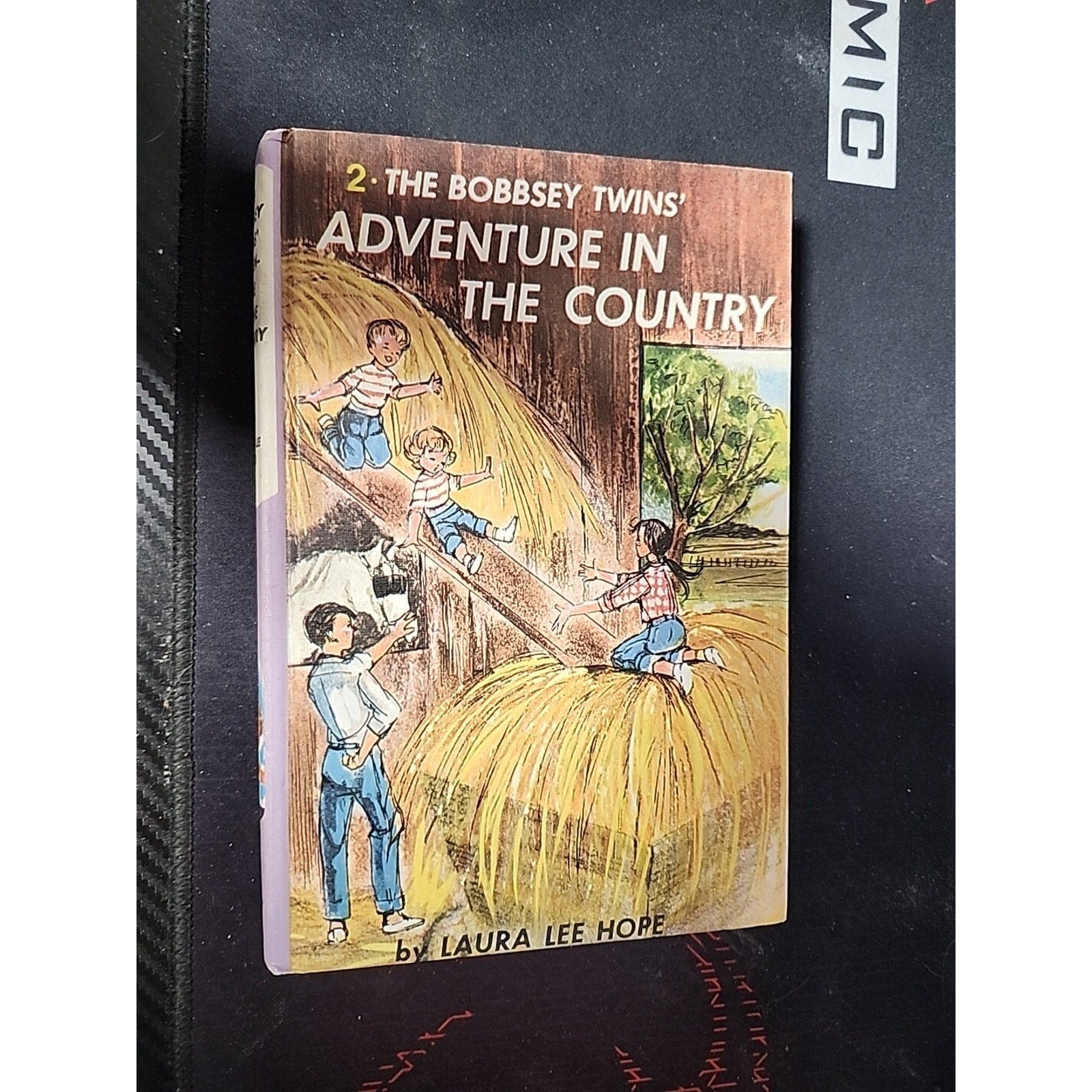 BOBBSEY TWINS ADVENTURE IN THE COUNTRY BY LAURA LEE HOPE HC BOOK 1961 GROSSET