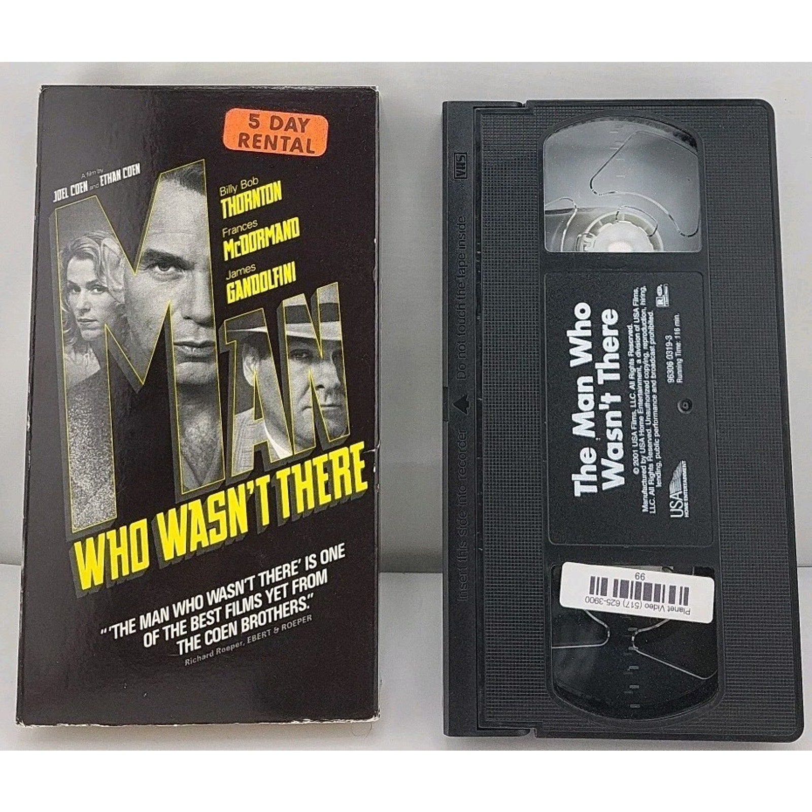 The Man Who Wasnt There (VHS, 2002)
