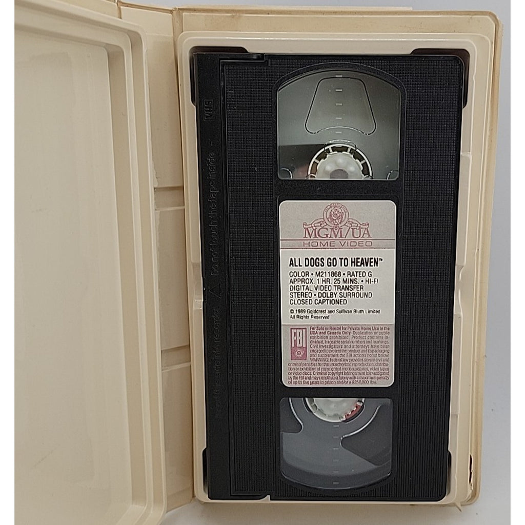 All Dogs Go to Heaven (VHS, 2000, Clam Shell Family Entertainment)
