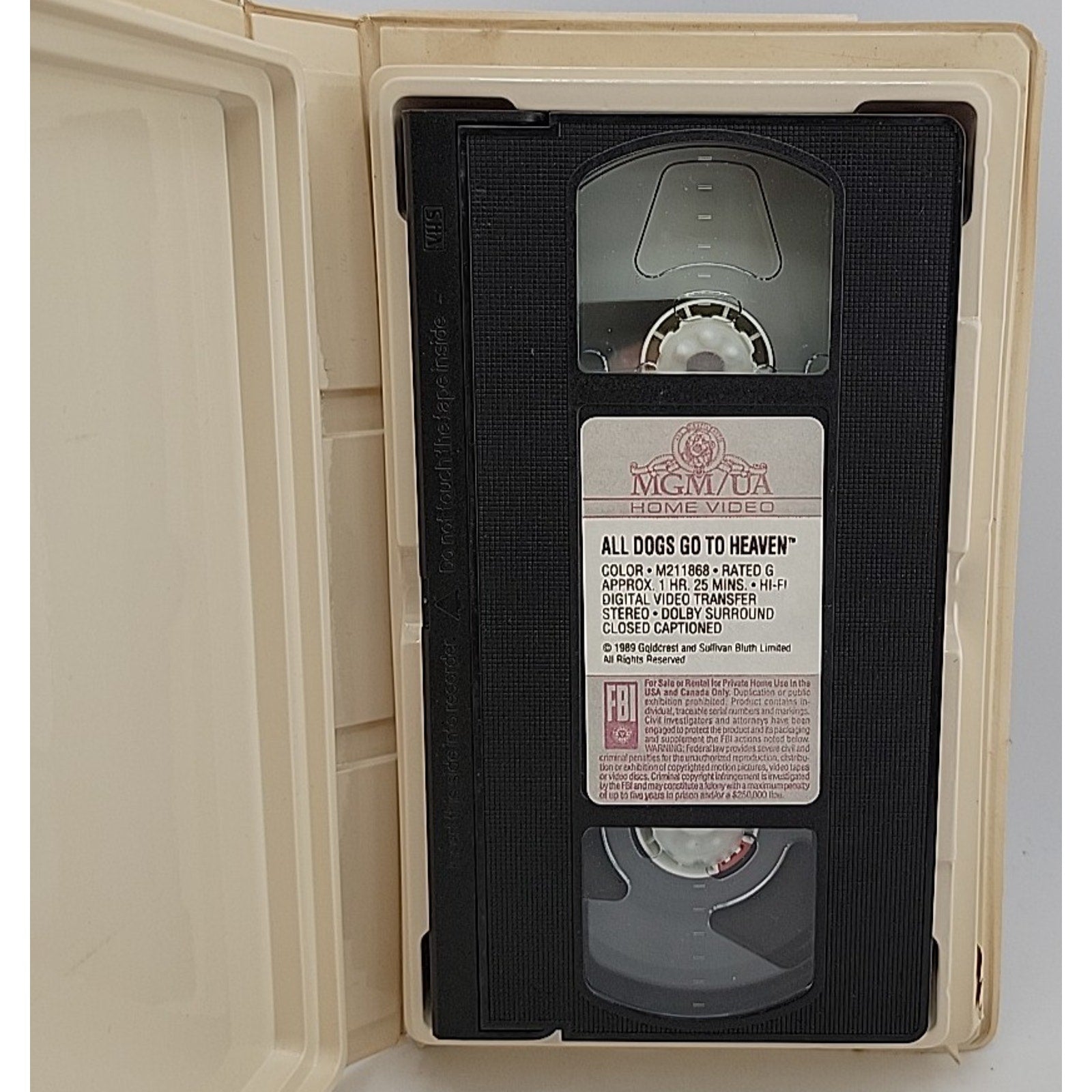 All Dogs Go to Heaven (VHS, 2000, Clam Shell Family Entertainment)