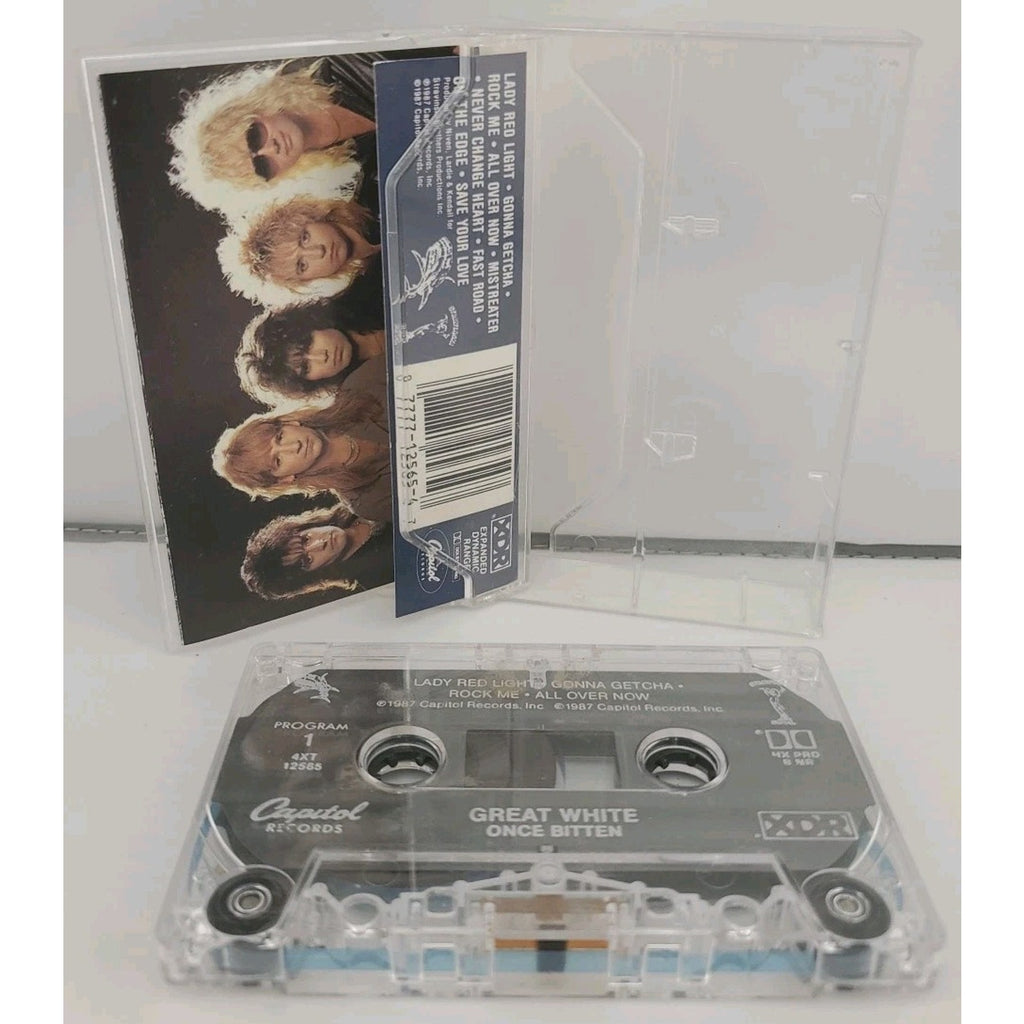 Once Bitten... by Great White (Cassette, Jun-1987, Capitol/EMI Records)