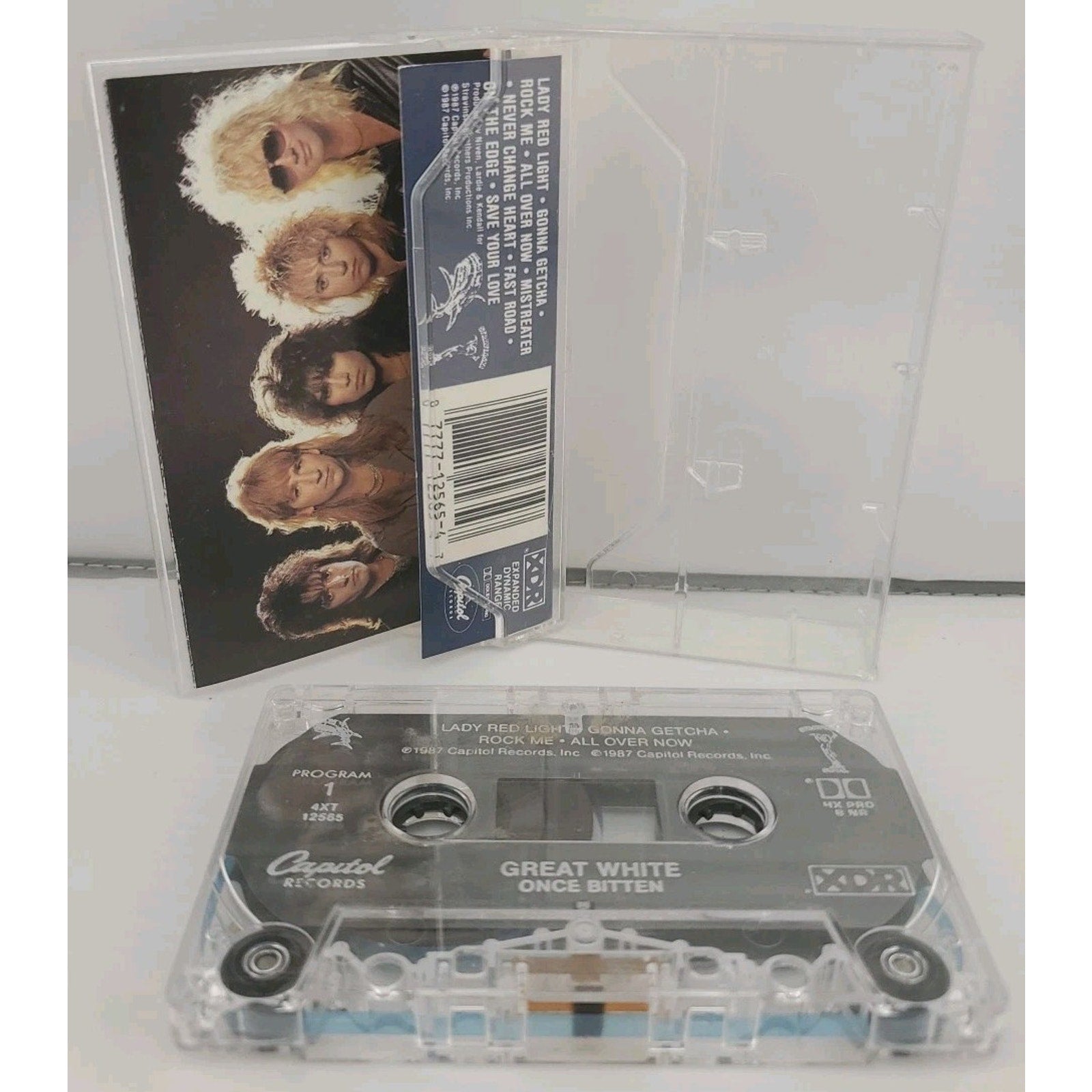 Once Bitten... by Great White (Cassette, Jun-1987, Capitol/EMI Records)