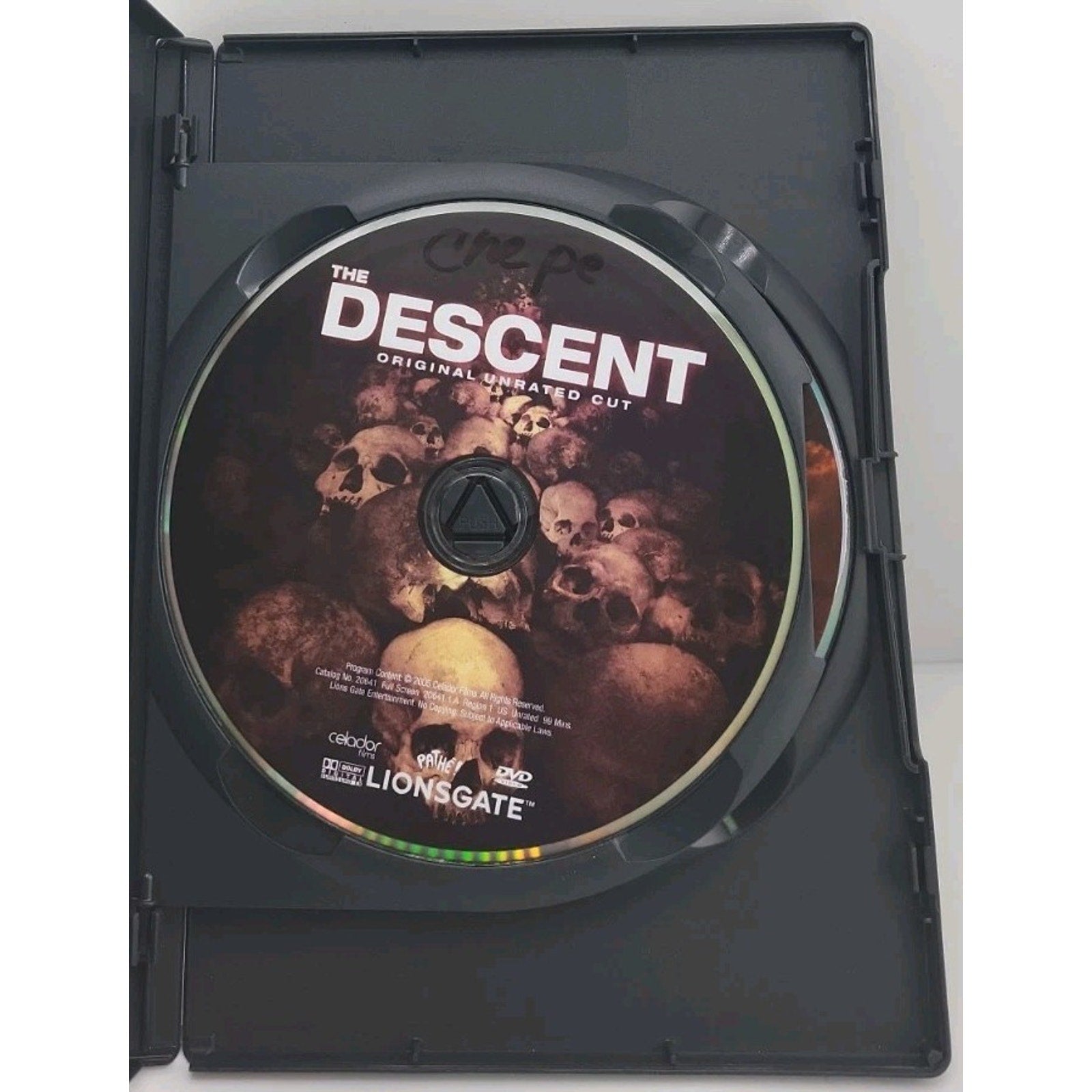 The Descent (Unrated) (DVD, 2005, Fullscreen)