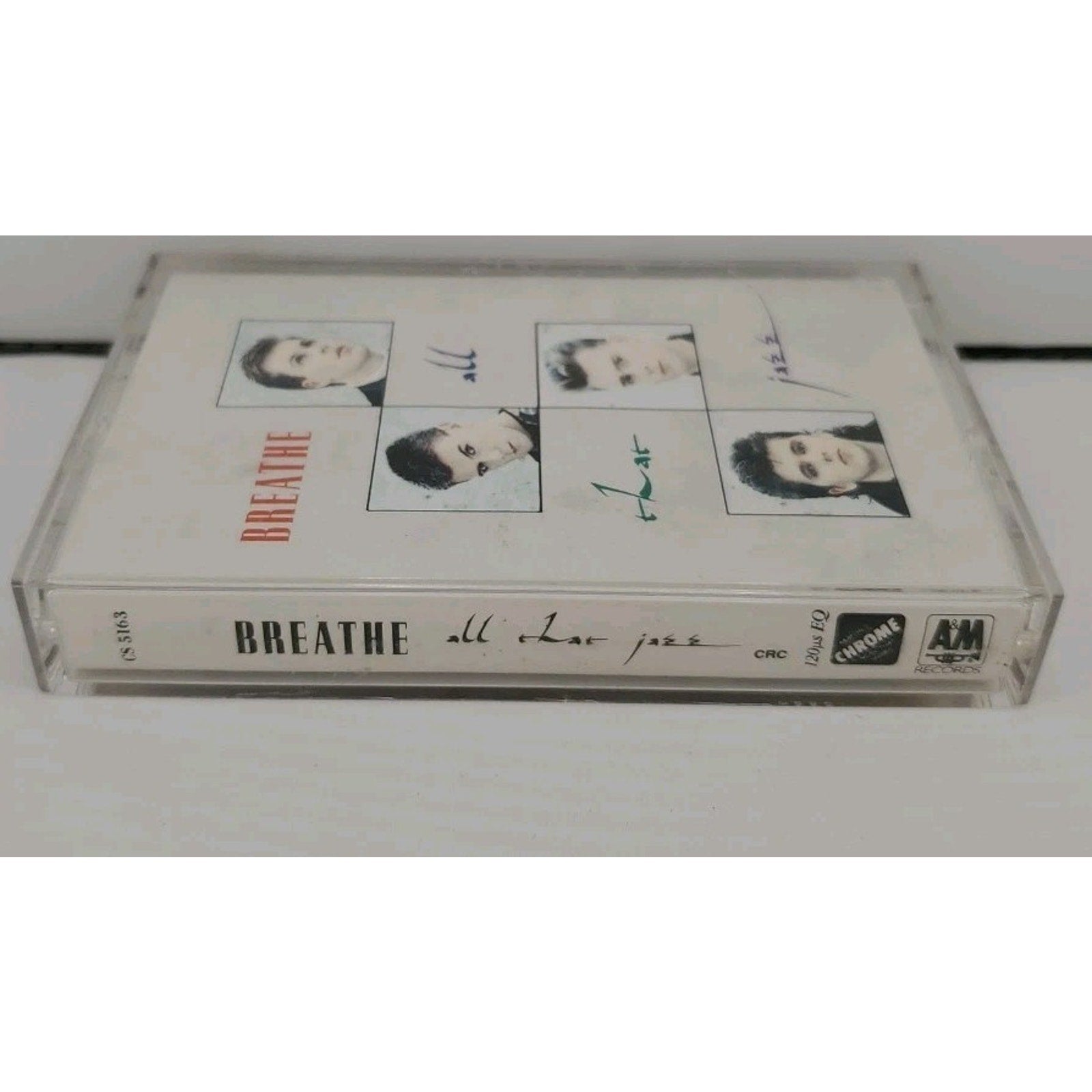 All That Jazz by Breathe (2 - UK) (Cassette, 1988, A&M (USA)) - White Tape