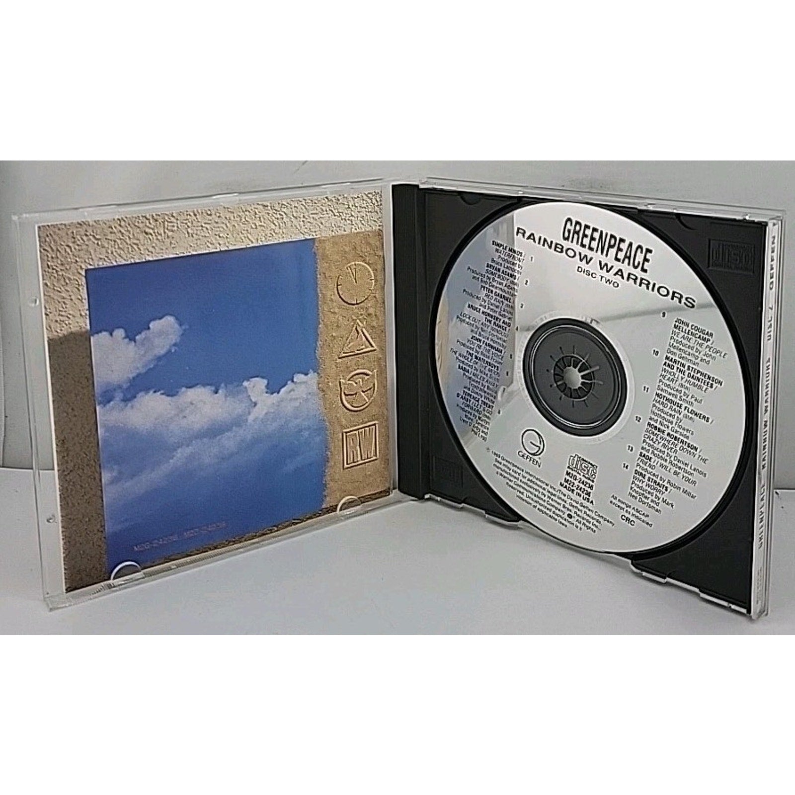 Greenpeace Rainbow Warriors disc 2 Only CD Geffen