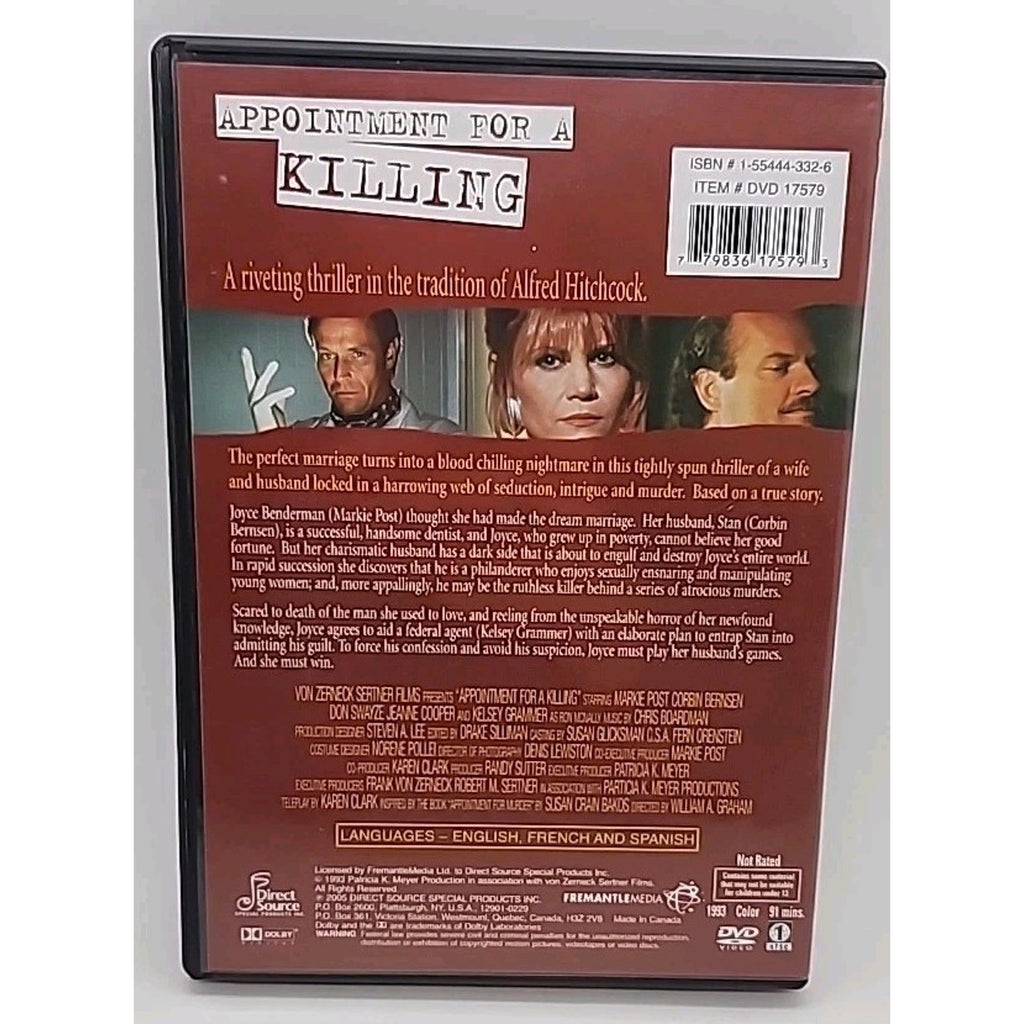 Appointment for a Killing (DVD, 1993)